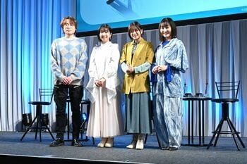 アニメ映画『ふれる。』メインキャラクター解禁！茅野愛衣＆水瀬いのり＆若山詩音「カッコいい！」と大盛り上がり