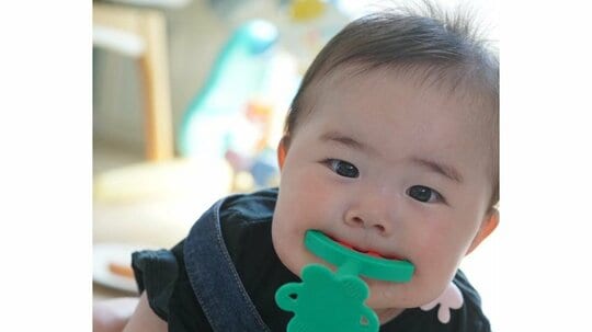 「震えるちぎりパン」“人生初”の動くおもちゃに大興奮！生後10ヵ月赤ちゃんの無邪気なリアクションに「泣かないんだ！」【激かわキッズ奇跡の瞬間】