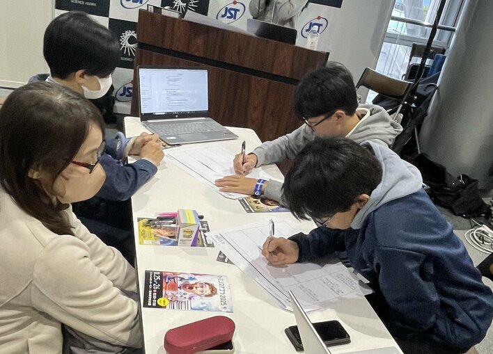 サイエンスアゴラにて、大学生が中高生に向けた未来志向ワークショップを実施！