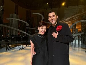 大竹しのぶが吉原光夫に熱烈ラブコール！ピアフメドレーで“魂が響き合う”デュエット「声を合わせるのがこんなに幸せなことなんだと実感」