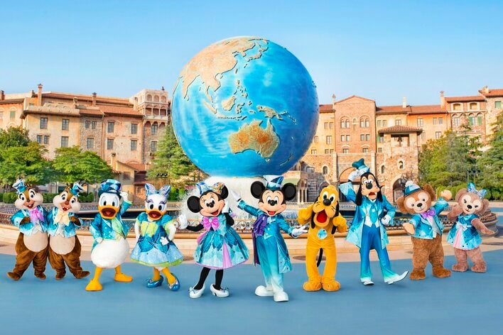 ディズニーシー25周年イベントのミッキーたちの新衣装を初公開！海の