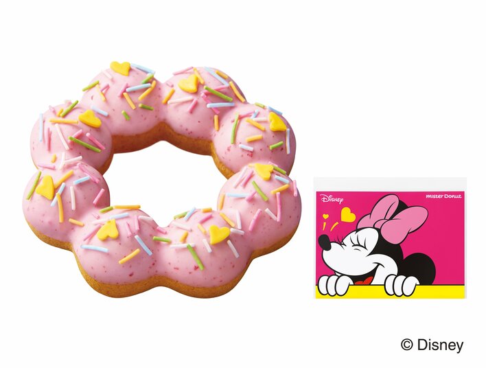 ミスタードーナツ×ディズニーが初コラボ！ミッキー＆ミニーをイメージ