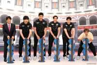 男子バレー日本代表から、石川祐希、髙橋藍、髙橋健太郎、大塚達宣が参戦！大谷亮平から高校時代の仇討ち宣言も『ネプリーグ』