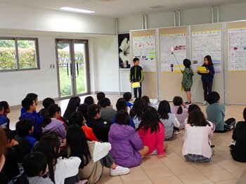 【沖縄美ら海水族館】「ウミガメから学ぶ環境学習」合同発表会　小学生が約9カ月の学びを発表