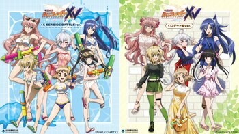 『戦姫絶唱シンフォギアＸＶ』より、“SEASIDE BATTLE”と“デート服”をテーマにした2種類の新作くじが「AnimeJapan 2026」に登場！ 中外鉱業ブースにて販売決定！
