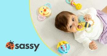 Sassyの人気おもちゃがキャンディカラーに！アカチャンホンポ限定発売