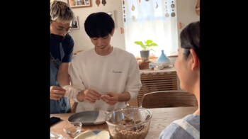 野村康太 人生初の餃子作りにチャレンジ！一生懸命な姿にネット「頑張って」「かわいい」とエール！『あの子の子ども』
