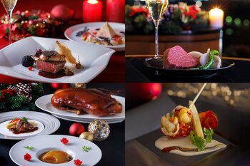 ホテル最上階から隠れ家レストランまで。個性豊かな4店舗が仕立てる、至福のクリスマスディナー。