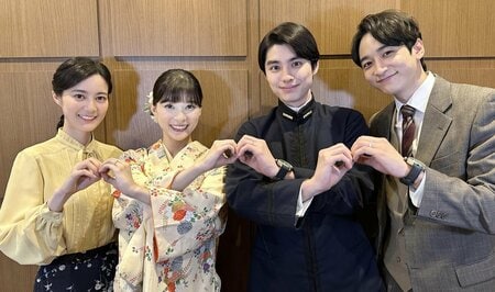 「可愛すぎてどうしよう♡」芳根京子＆本田響矢＆生田絵梨花＆小関裕太、森カンナ＆咲妃みゆ＆小川彩（乃木坂46）のオフショにキュン！『波うららかに、めおと日和』
