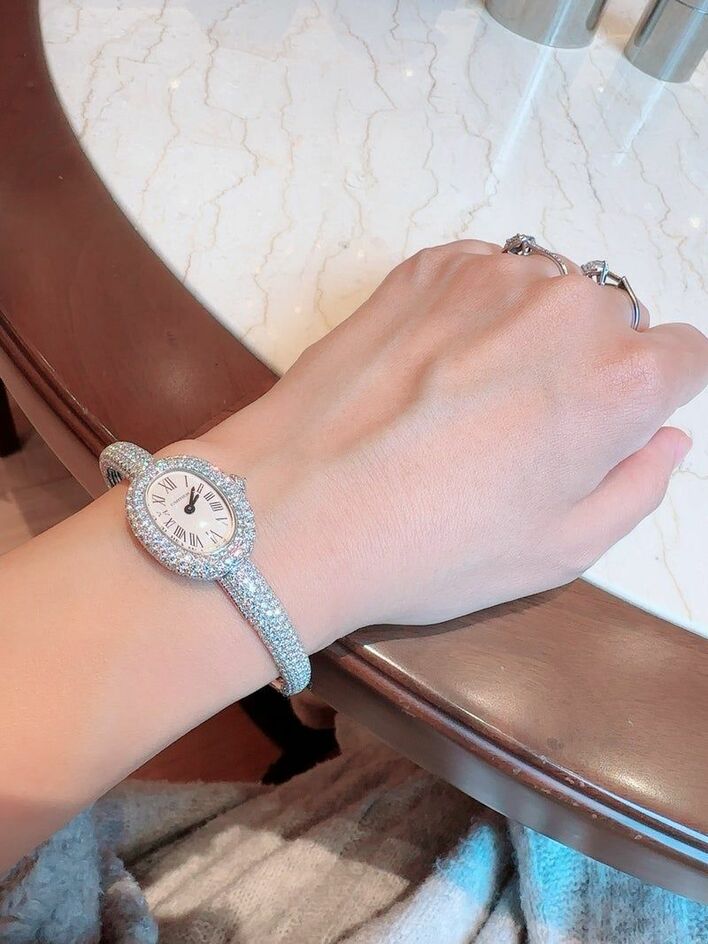 カルティエ レディース シルバー コマ単品 部品 腕時計⭕️本日限定お値下げ‼️ アレクサンダー 147万円も値上がりした妻・川崎希の“ダイヤ約500個