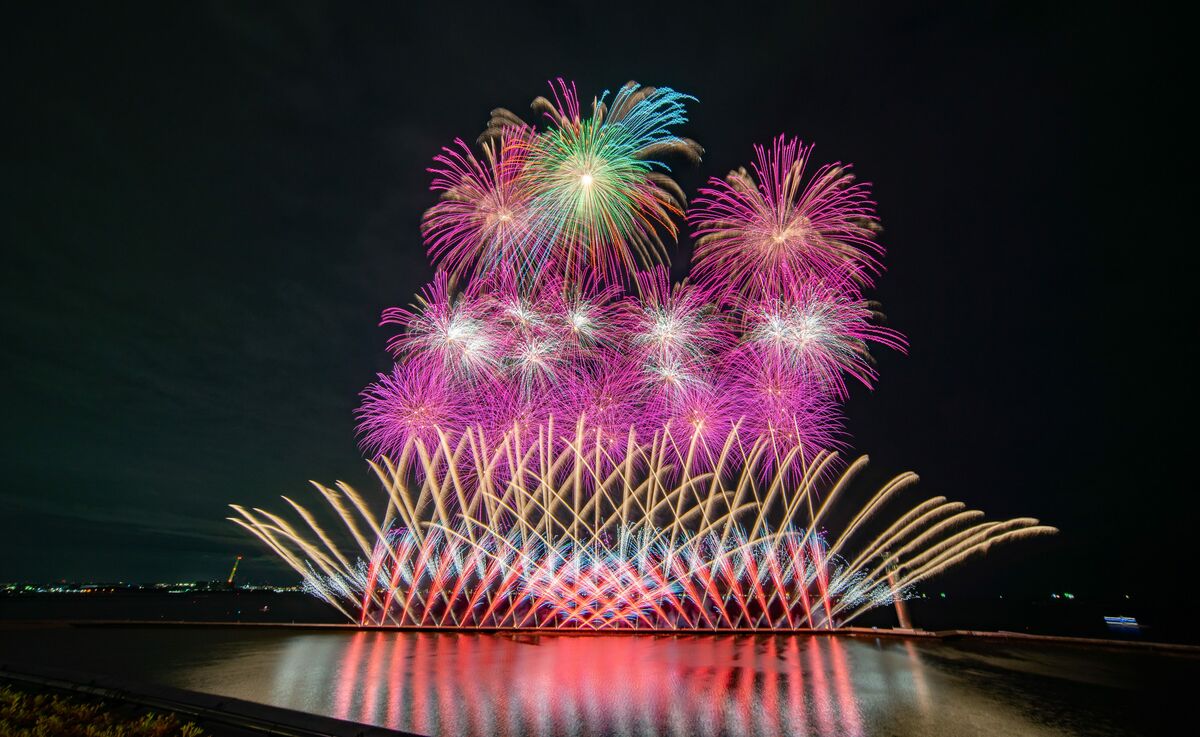 ぷうあさま専用 （原画）夜空に咲く花 ほか　5点おまとめ img_5d030b2d5d8fa08d5da75681da