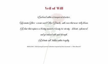 【ネブローニ】26春夏の新作コレクション ~ Veil of Will ~ を発表。1月末から＜ネブローニ公式オンラインストア＞で、先行予約販売をスタート。
