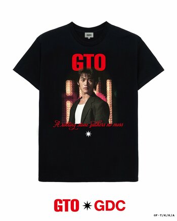 反町隆史主演『GTO』とストリートブランド『GDC』がコラボレーション！鬼塚英吉の名シーンをデザインしたTシャツ3型を発表＆受注販売