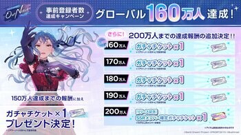 新作リズムゲーム「BanG Dream! Our Notes」事前登録者数がグローバル160万人達成！200万人までの追加達成報酬も引き続き展開中！