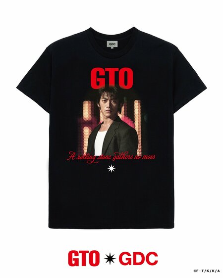反町隆史主演『GTO』とストリートブランド『GDC』がコラボレーション！鬼塚英吉の名シーンをデザインしたTシャツ3型を発表＆受注販売