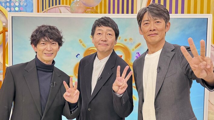 「なんて可愛らしい！」「ジョジョっぽく見えてきた」反町隆史×大森南朋×津田健次郎のダイナミックポーズに反響『ラムネモンキー』