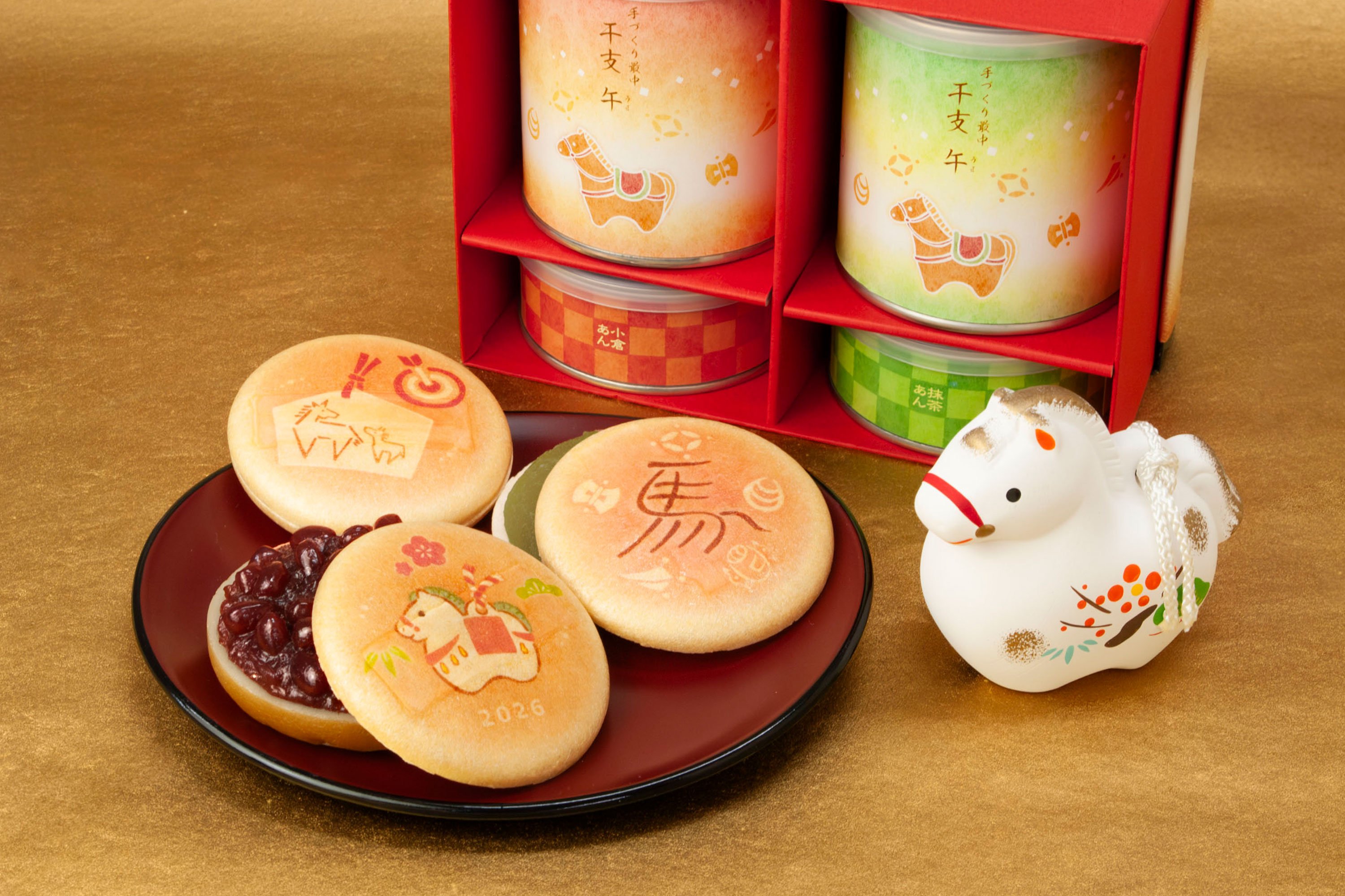 3219和菓子 図案 □勅題干支 新年菓帖□ 全百種 明治時代物他 肉筆