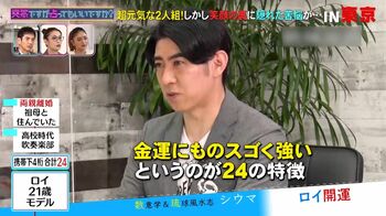 “24”は金運最強！携帯番号下4桁合計数字で山之内すず&ロイを占う