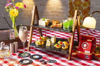 「レトロ喫茶アフタヌーンティー」を期間限定で提供