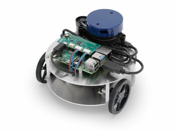 LiDAR搭載の学習用台車ロボット ライトローバー　ROS 2対応をバージョンアップ