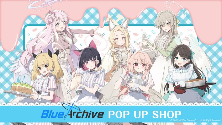「ブルーアーカイブ POP UP SHOP」が6か国15か所で開催決定！
