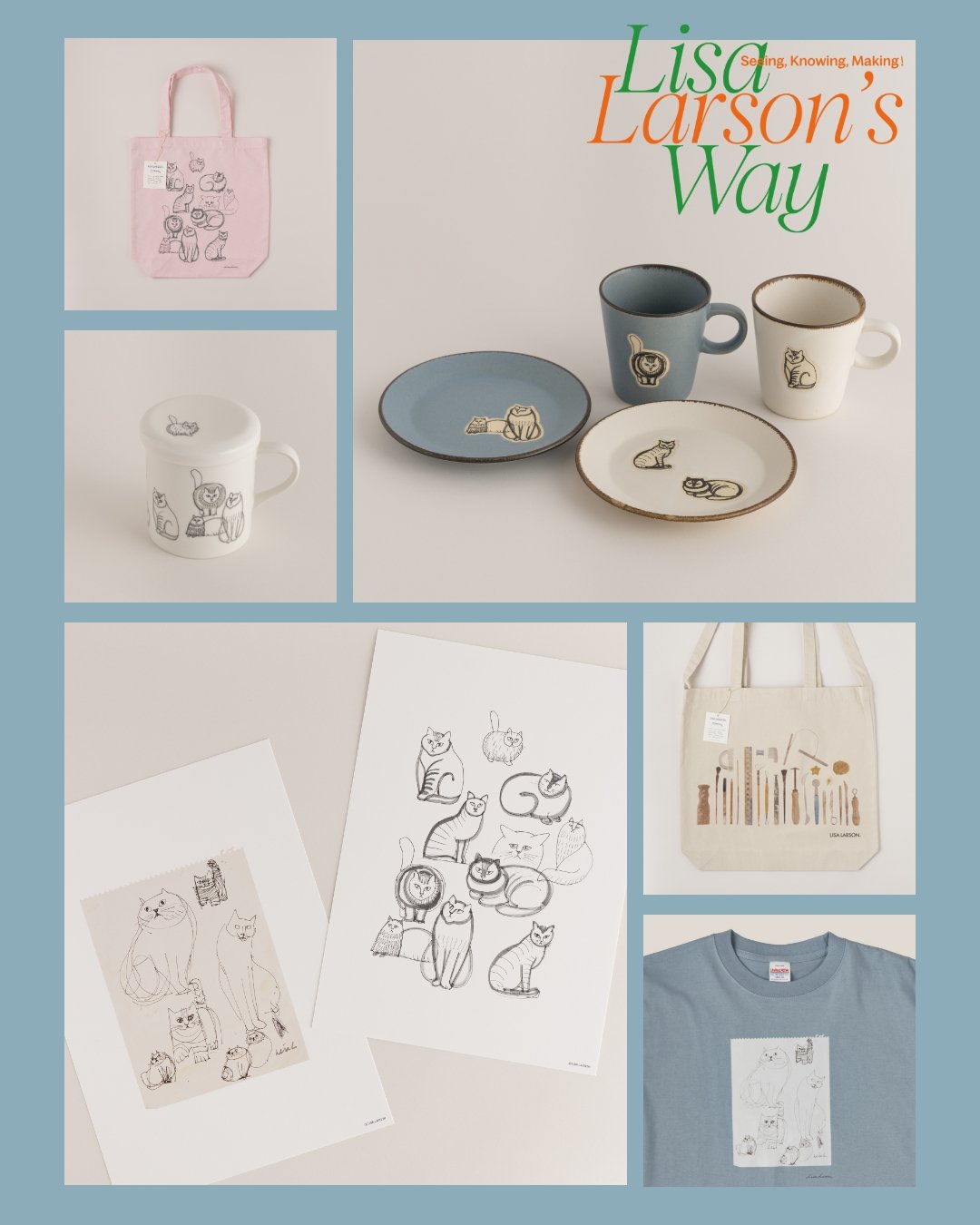 東京・立川のPLAY! MUSEUMにて開催中の「リサ・ラーソンの作り方 展