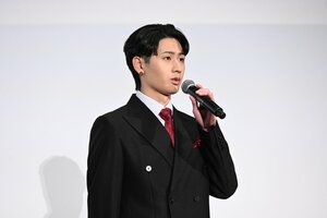 KEY TO LIT・猪狩蒼弥「緊張する！」木村拓哉“教官”を前に号令を再現！マイクなしの地声で約450人の観客を導く