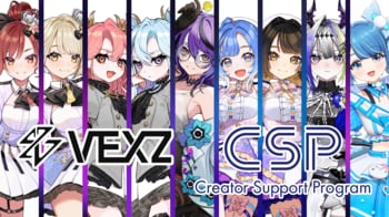 VEXZの「まりなす」「LiLYPSE」「綺羅星ぺんた」等、KADOKAWA提供の「CSP」を利用開始！ゲーム・アニメ・カラオケ音源など著作物の二次利用が可能に