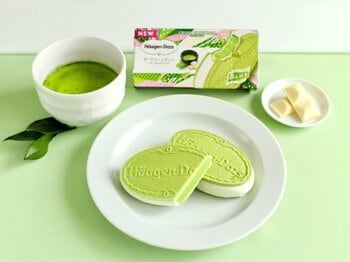 いザ・仲間入り！　クリスピーサンドで味わう“グリーンティー”の新定番　クリスピーサンド『ザ・グリーンティー』　4月7日(火)より新発売！