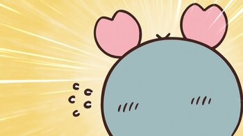 アニメ『ちいかわ』　第340話「ふたつ／ともだちにあげる」