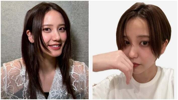 約10年ぶりロングヘアからばっさりショートで「惚れます」と絶賛！山崎