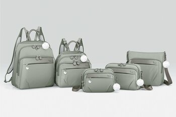 着物の帯をイメージしたシリーズ「カナナリュック4」に、春の風を感じる春夏限定色登場