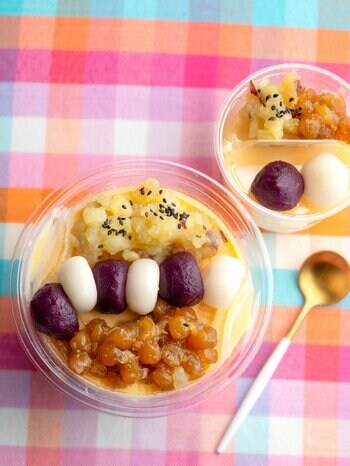 成城石井トップパティシエ考案の人気アジアンスイーツ「成城石井自家製 モーモーチャーチャー」のトッピング3倍のビッグサイズが新発売！その名も「成城石井自家製 モーモーモーチャーチャーチャー」！