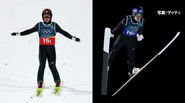 これがオリンピック」二階堂蓮選手の大ジャンプが幻に…小林陵侑選手は3
