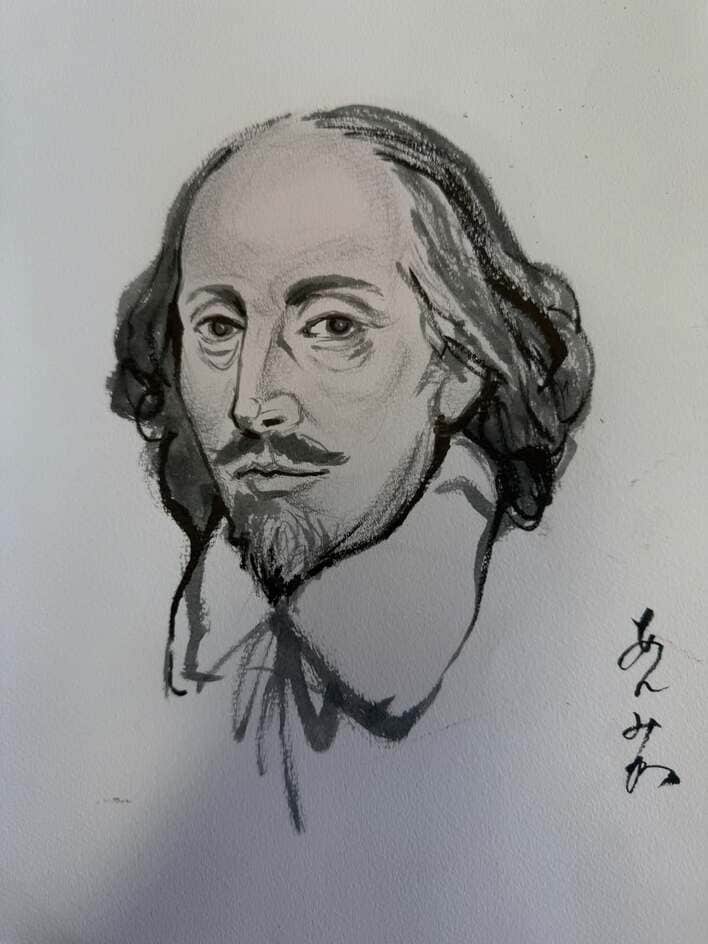 絵まで描けるんですか」アン ミカ 楽屋で描いた「シェイクスピアの私の