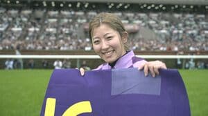 今村聖奈騎手 デビュー前の競馬学校時代からGⅠレース「オークス」で女性初騎乗初制覇まで密着『私が、ジョッキーになった日。今村聖奈 GⅠ初制覇までの道のり』