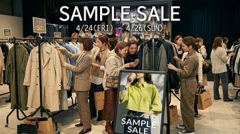 最大50%OFF以上の商品も登場！？“見つけた人だけ得する”3日間。WHATAWONで掘り出し物満載のantiqua SAMPLE SALE開催