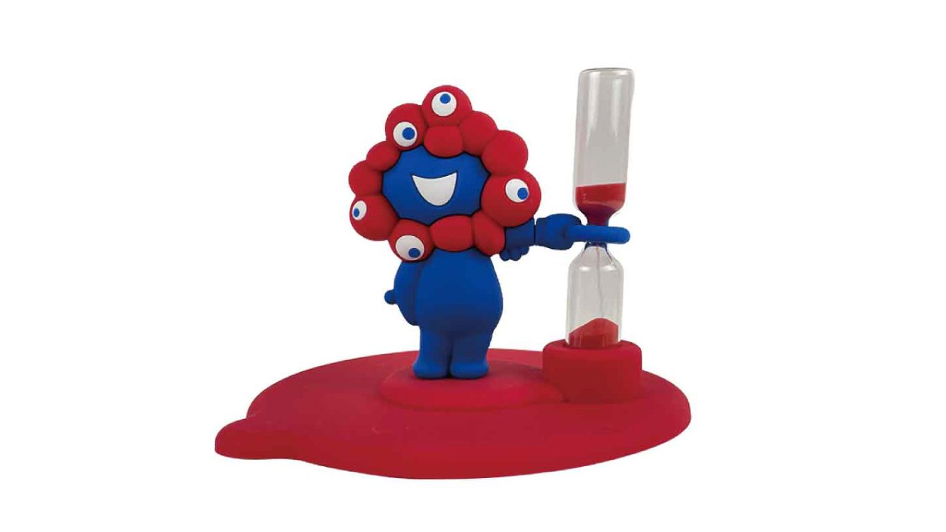 2025大阪・関西万博】「EXPO2025 ミャクミャク 砂時計付きカップ麺