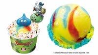 衝撃のカラフルなフレーバーが登場！ドラクエ×サーティワンの夢のコラボで爽快感あふれる新作アイスやかわいいスライムが乗ったサンデーを期間限定で発売 