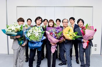 安藤政信「本当に現場に来るのが楽しかった」りょう、正名僕蔵、正門良規、中山義紘が クランクアップ！