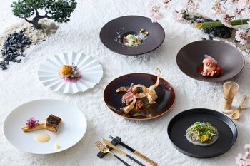 【名古屋】【ホテル開業10周年】和とフレンチが融合する「フレンチジャポネ」春の美食体験！「春の祝祭～花うらら～」販売