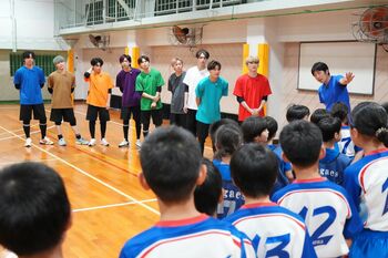 「体感だけは大谷翔平」超特急、ドッジボールでスーパー小学生と対決！