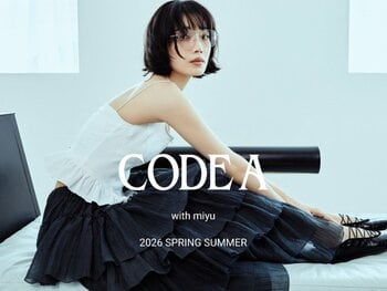 【CODE A】フリーランスPR・前坂美結さんとコラボした、「with miyu Collection」を4月1日(水)より公開