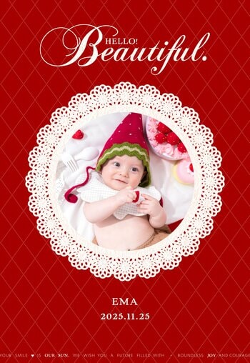 【写真工房ぱれっと】はじめての記念写真を日常に。ベビー・七五三撮影限定特典、非売品『アートボード』に待望の新デザイン5種が追加！