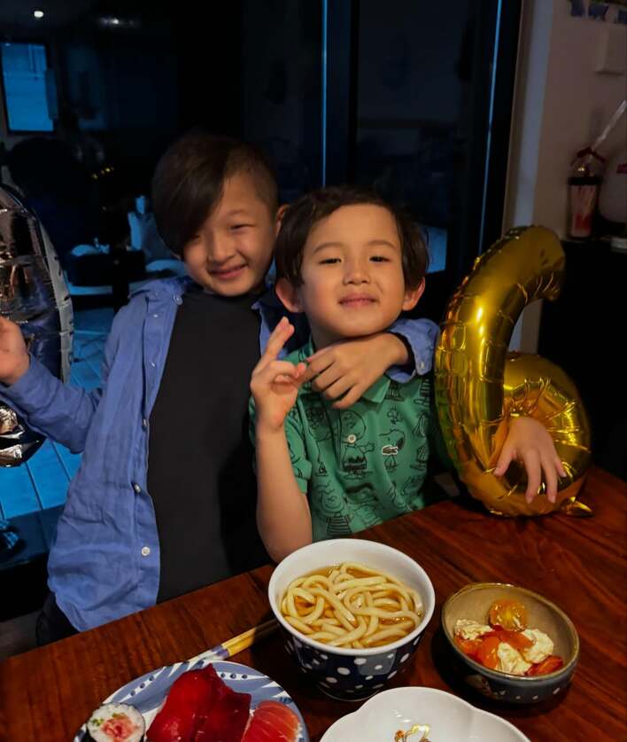 中村獅童の次男・夏幹 6歳迎えた誕生日ショットに「大きくなった」と