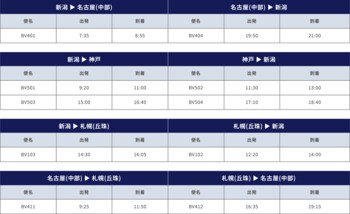 トキエア、2026年夏ダイヤ追加販売のお知らせ