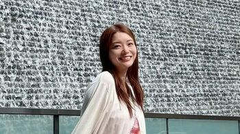 井戸田潤の19歳年下妻・蜂谷晏海　「妊娠生活も終盤」ふっくらお腹のマタニティコーデを披露　共に頑張るママさんにエールも！