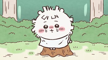 アニメ『ちいかわ』　第346話「散切り頭①」