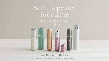“香水を持ち歩く” TRAVALOポップアップストアを中目黒で開催。全国巡回型ポップアップ『Scent a porter Tour 2026』第3弾