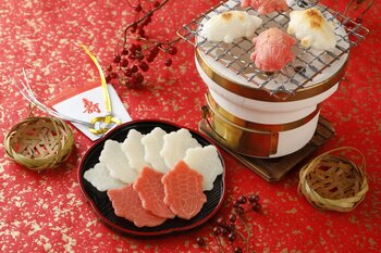 可愛くて縁起がいい、お正月の『開運グルメ』！　京町家茶房 宗禅にて、冬季限定の新メニュー『福を呼ぶ紅白亀甲餅の白味噌雑煮』を発売!!
